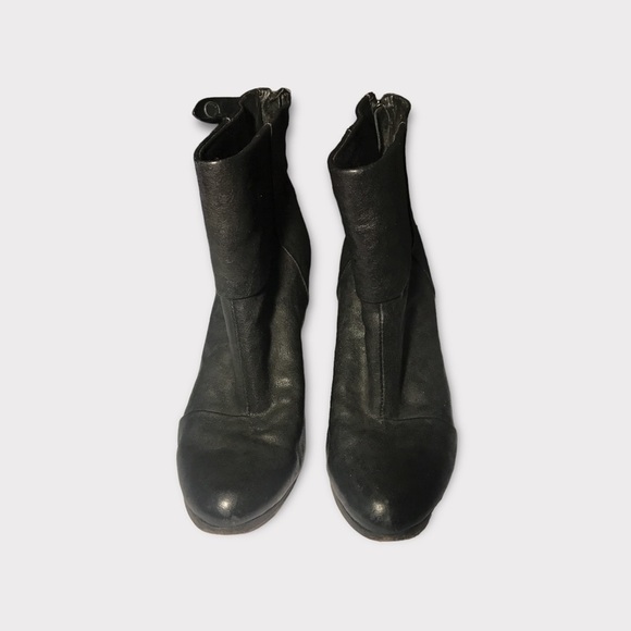 Rag And Bone women’s leather Black Boots 37 - Picture 2 of 6
